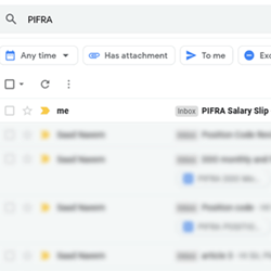 Download PIFRA Pay Slip