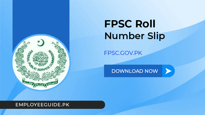FPSC Roll No Slip