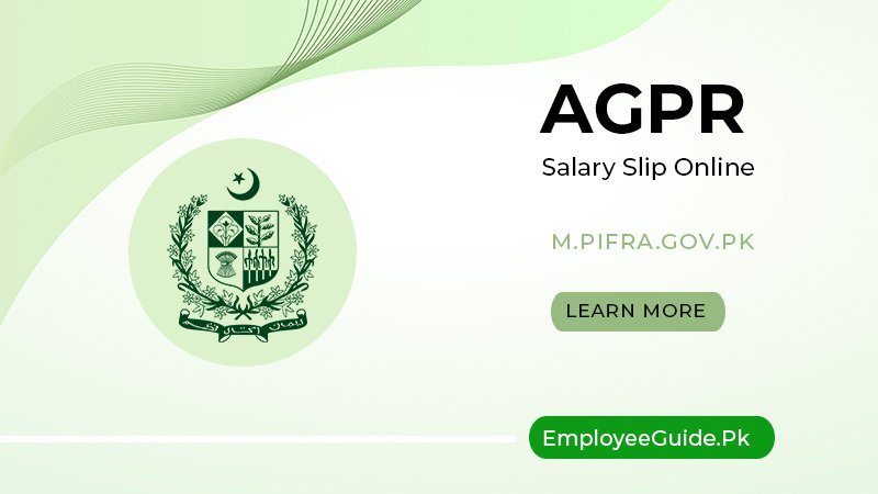 AGPR Salary Slip Online