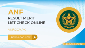 ANF Result Merit List Check Online