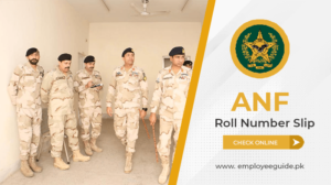 ANF Roll Number Slip Online Written Test Download